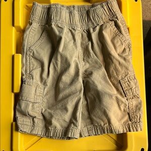 The Children's Place Tan Cargo Shorts Elastic Waist